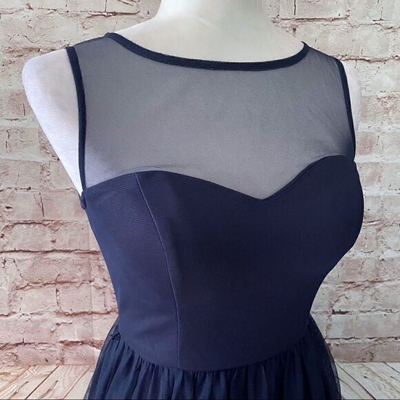 Eliza J mesh sleeveless party dress - Picture 5 of 7